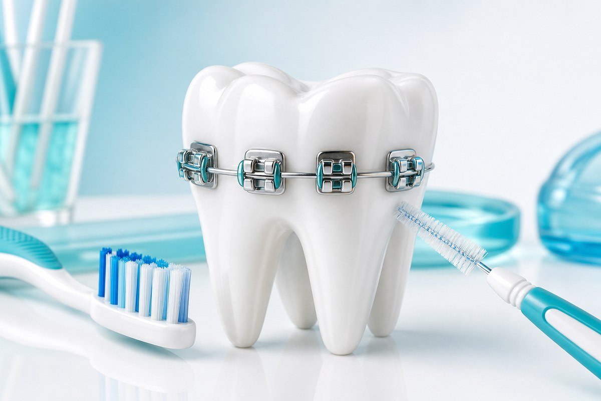 Braces and hygiene: reducing the risk of stains, cavities, and gum inflammation