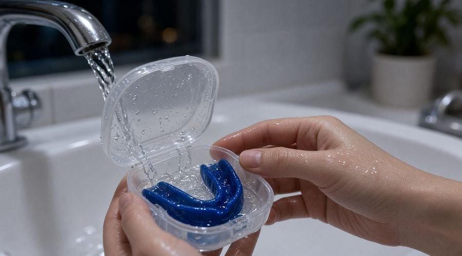 Mouthguard smell: cleaning steps before you buy a new one