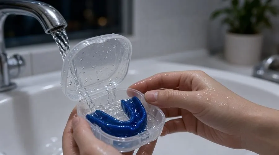 Mouthguard smell: cleaning steps before you buy a new one